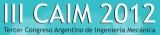 TERCER CONGRESO ARGENTINO DE INGENIERIA MECANICA III CAIM 2012 