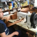 204-370  maquinas de coser triple arrastre para eslingas