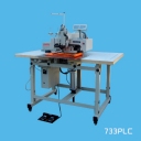 Maquina de coser automatica de patron para tejidos extremadamente gruesos 